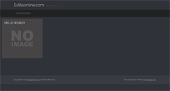 Desktop Screenshot of esliteonline.com