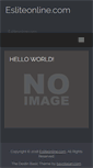 Mobile Screenshot of esliteonline.com